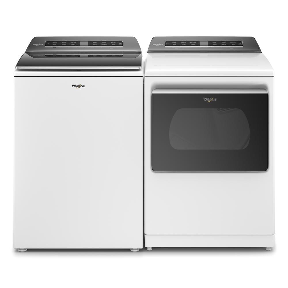GE Profile 5.4-cu ft High-Efficiency Impeller Washer and Electric Steam Dryer Set in Diamond Gray