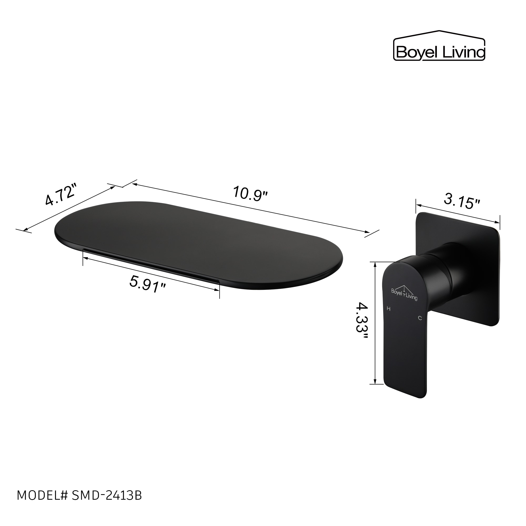 Clihome CSMD-BF24-13B Lavatory-Faucets - View #4