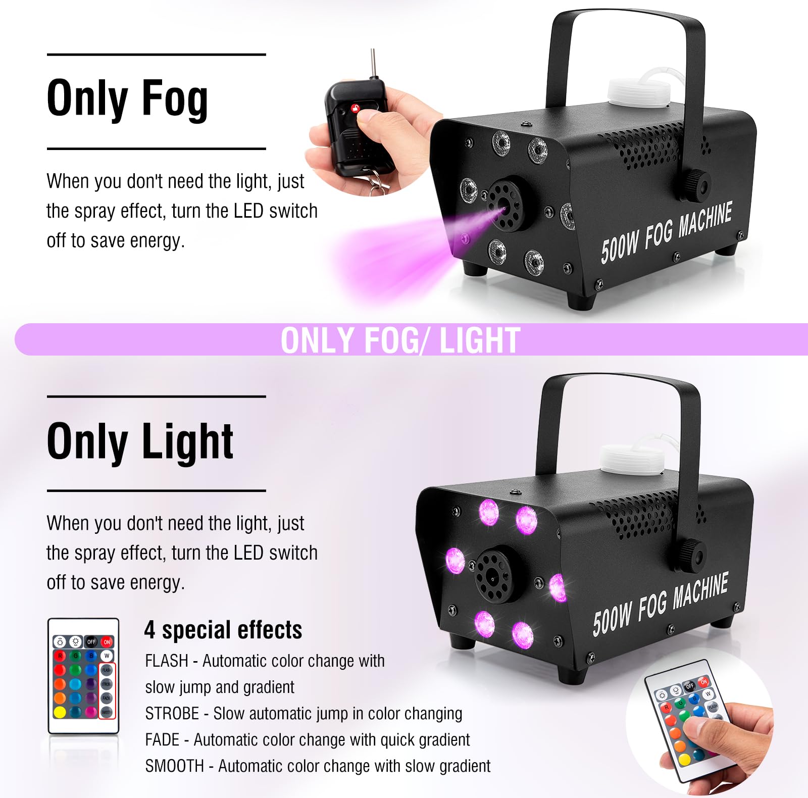 KIWDZFU LKI0820A1550 Fog-Bubble-Machines - View #4