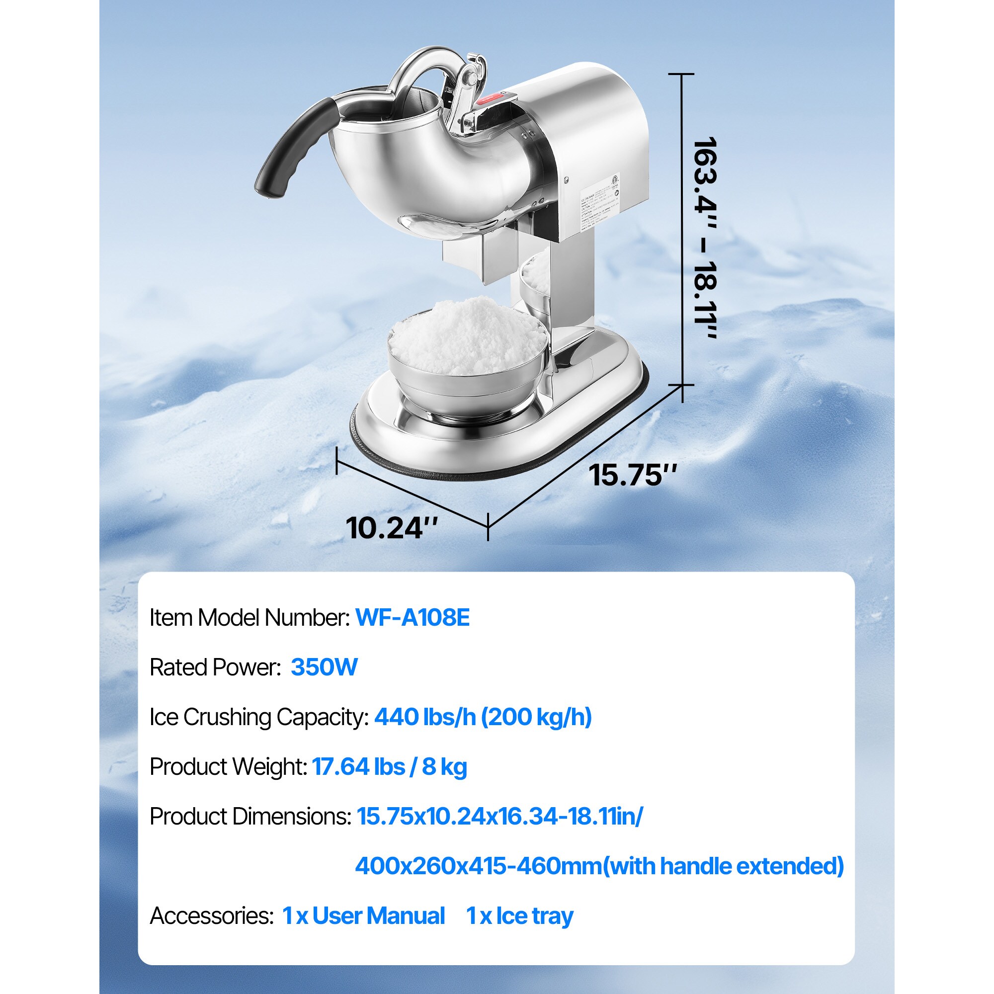 VEVOR SCSBJJGKBXGS07588V1 Frozen-Drink-Makers - View #7