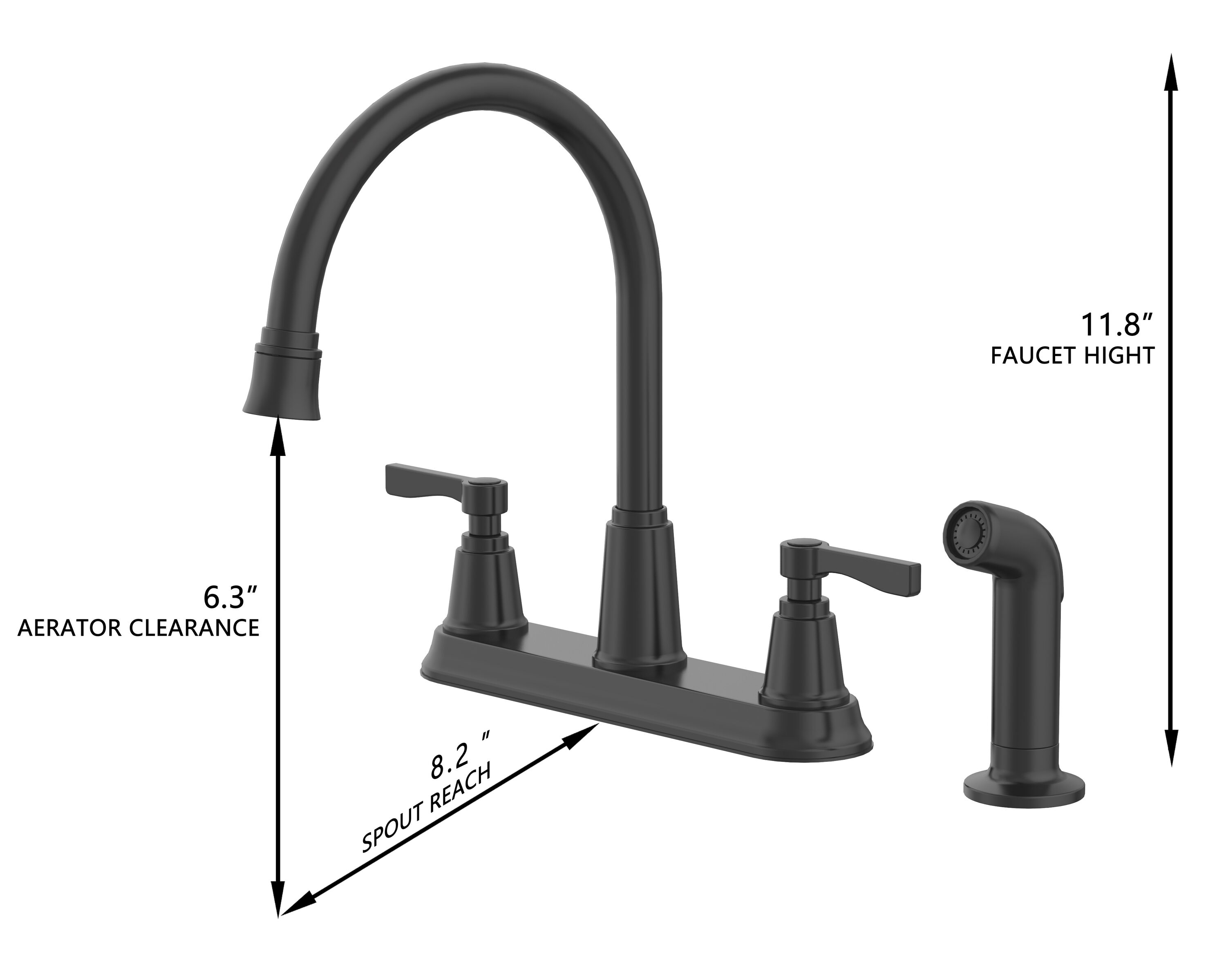 allen + roth 67722W-117001 Kitchen-Faucets - View #4