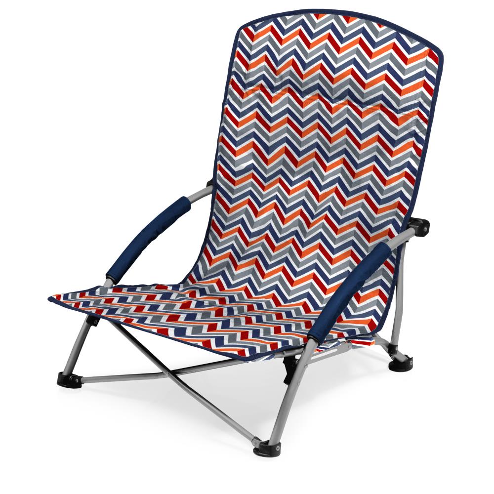 Tidoin Beige Steel Folding Camping Chair Fishing Chair Beach Chair