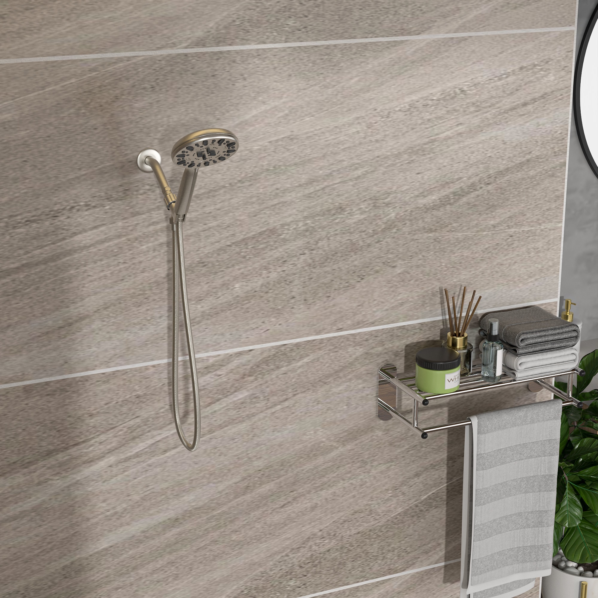 Vanityfus VFH-SLF17002-SS Showerhead-Bar-Panels - View #6