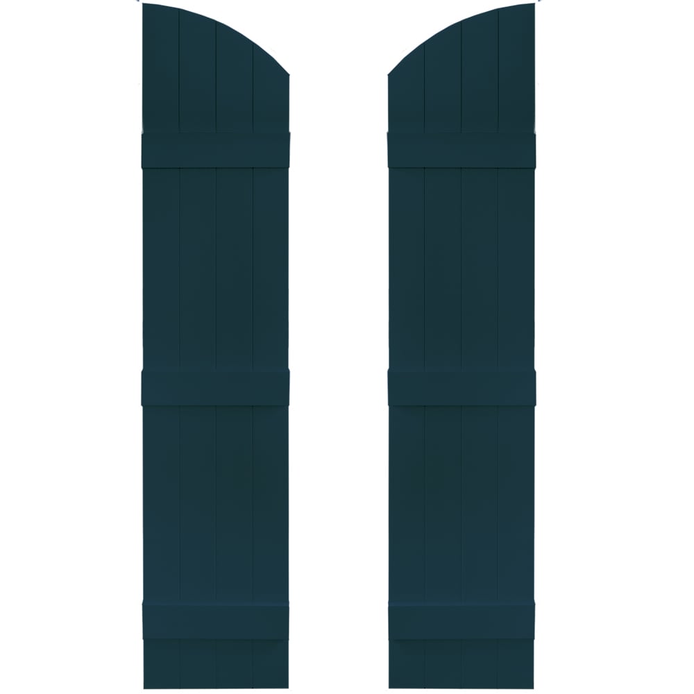 Vantage V5931461166 13.875-in W x 61-in H Indigo Blue Board and batten Exterior Shutters ( 1 -Pack )