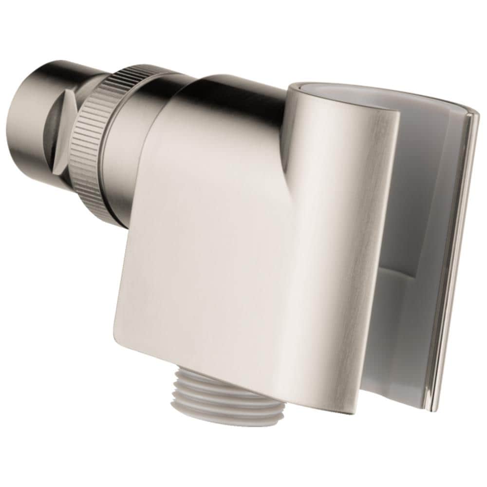 Hansgrohe 04580820 Brushed Nickel 6.40-Inches Universal Shower Hand shower holder 0.5-Inches -ID
