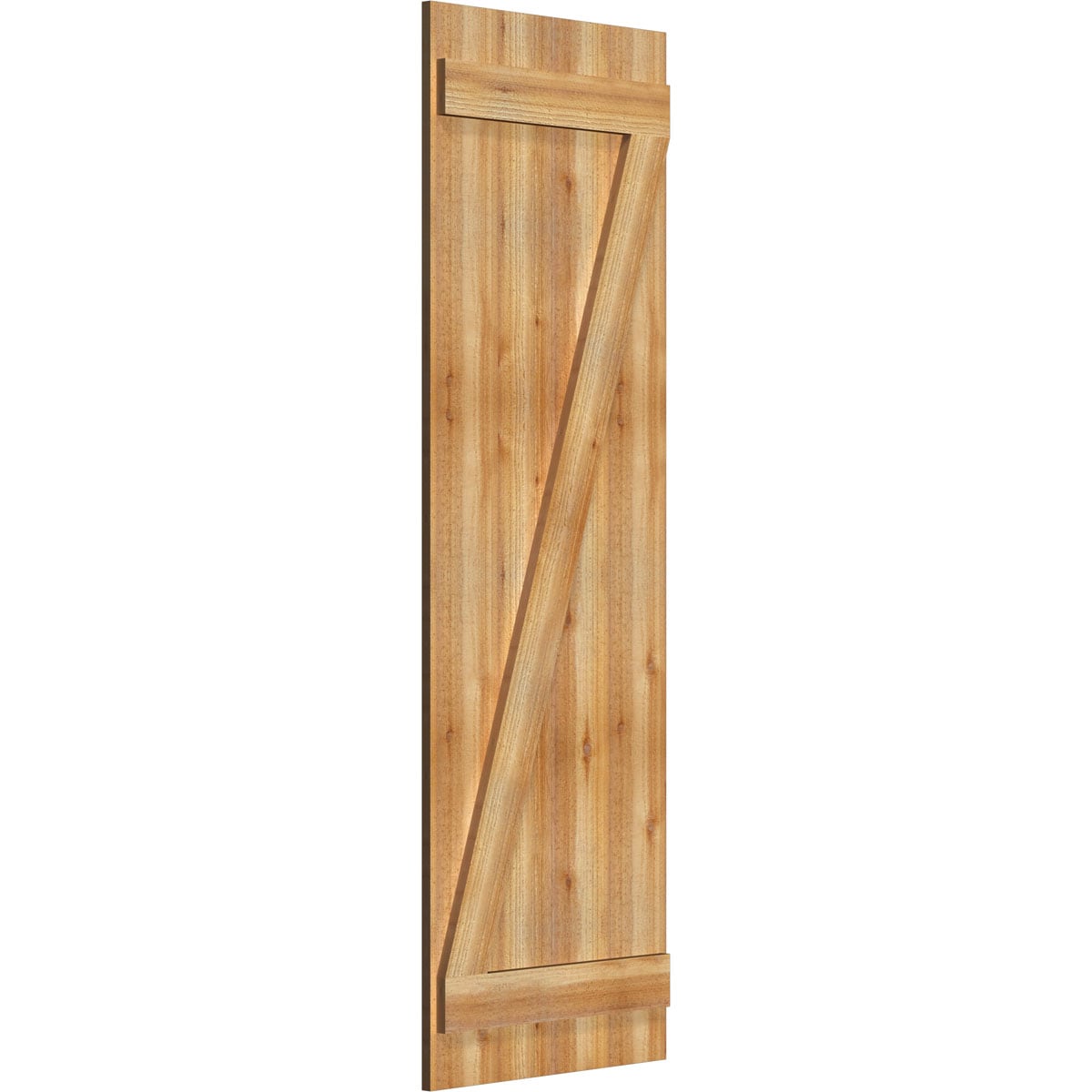 Ekena Millwork RBJ06Z21X066RWR Exterior-Shutters - View #2
