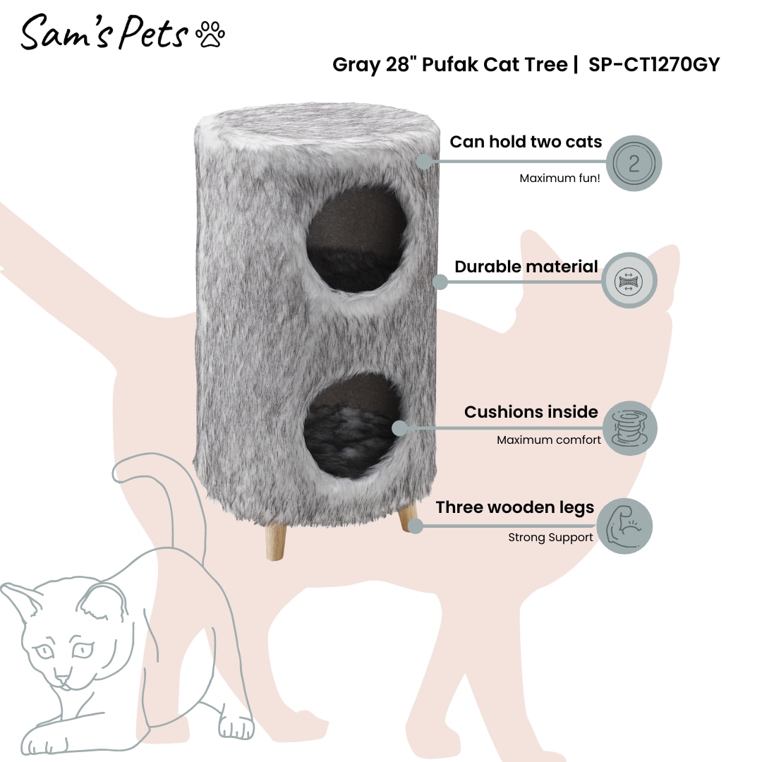 Sam's Pets SP-CT1270GY Cat-Trees - View #6