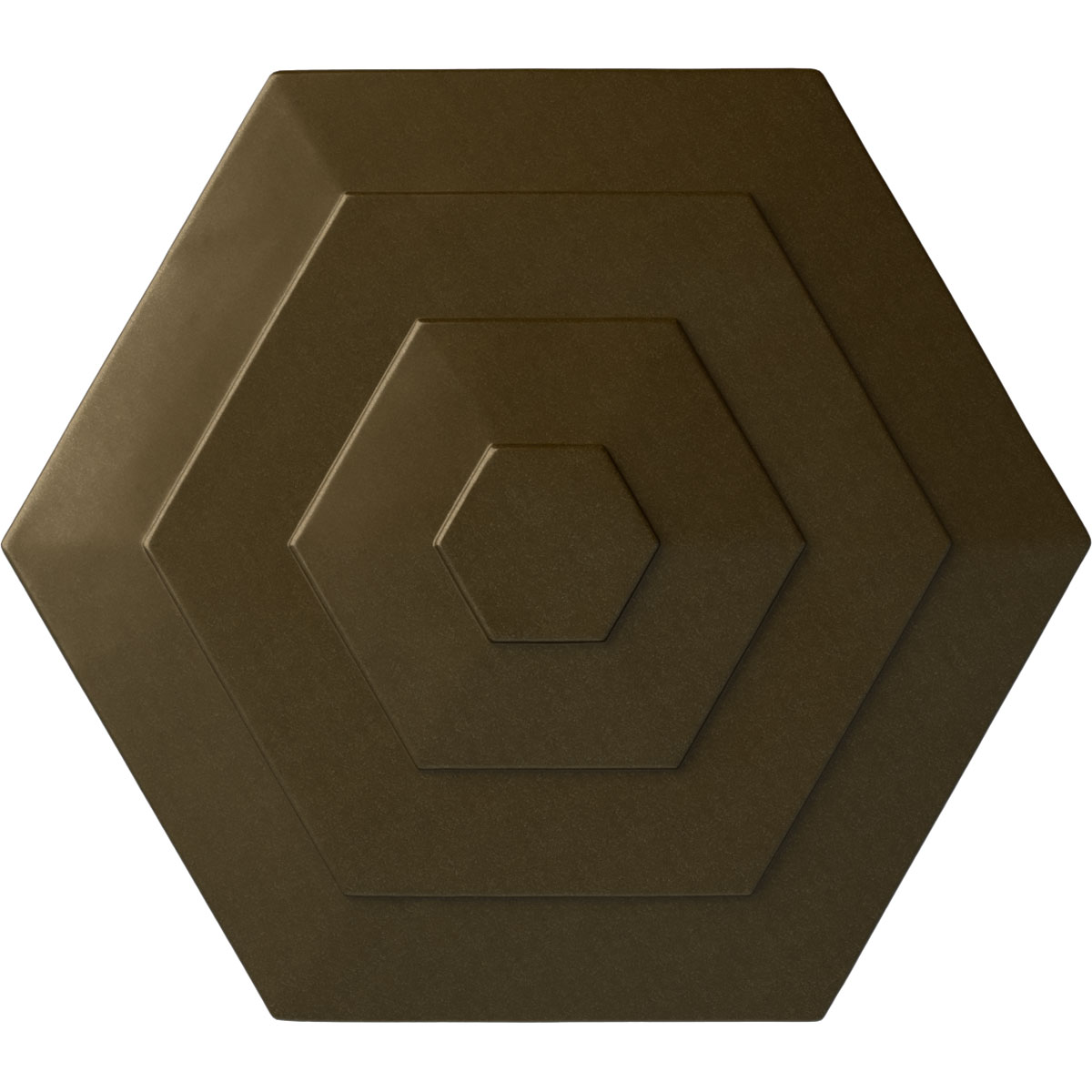 Ekena Millwork CM23WFBRS Woodruff 23.25-in W x 23.25-in L Painted Brass Polyurethane Whole Ceiling Medallion