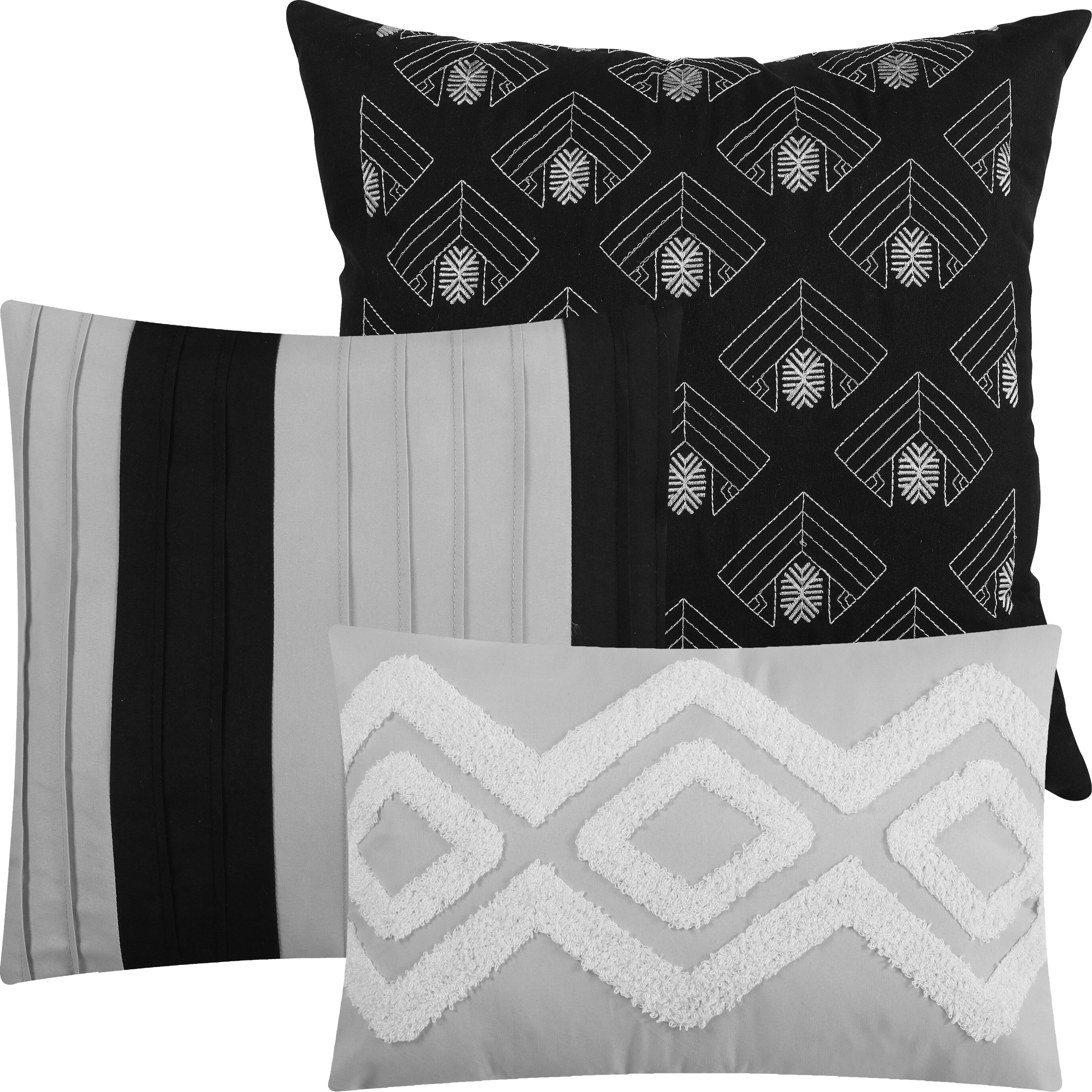 Nanshing CARTER7-Q-GRY bedding - View #4