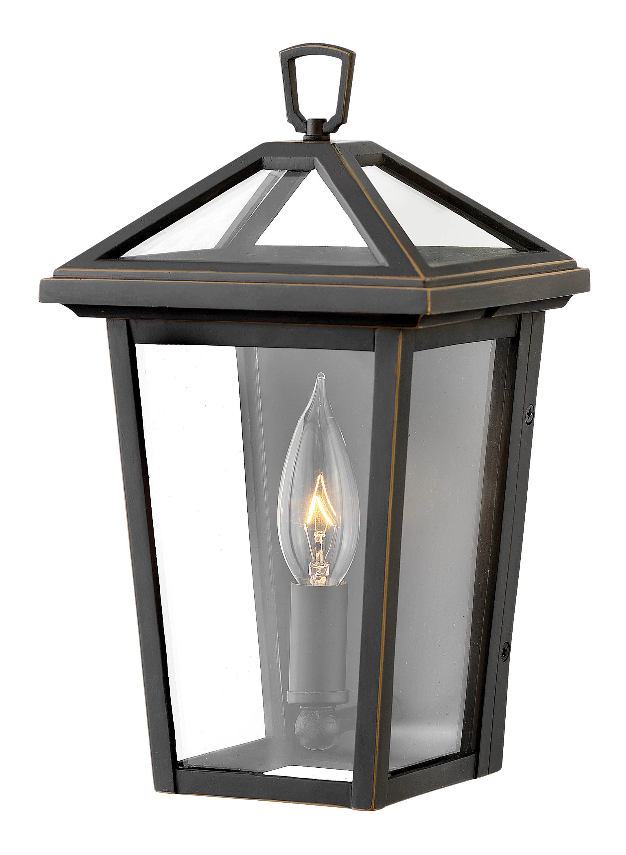 Hinkley 2566OZ Alford Place 1 -Light 11.25-in H Oil-rubbed Bronze Hardwired Outdoor Wall Light