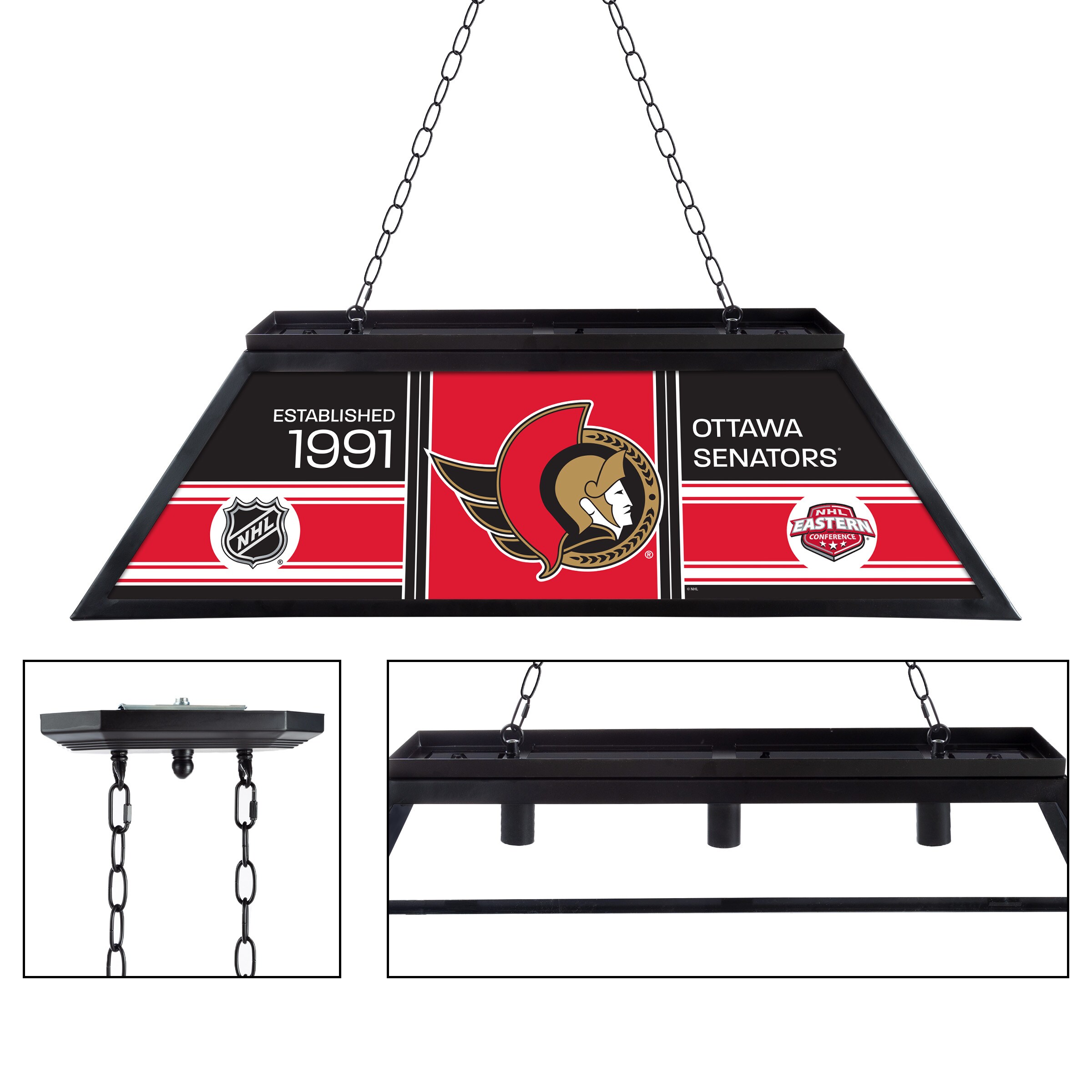 Trademark Gameroom NHL4400-OW-PCH Pool-Table-Lighting - View #5