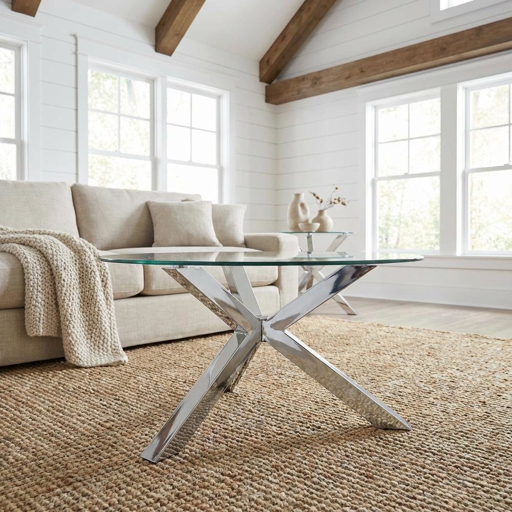 FurniFact BO3942166WHT Coffee-Tables - View #2