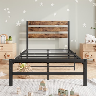 Twin Size Platform Bed Frame Beds at Lowes.com