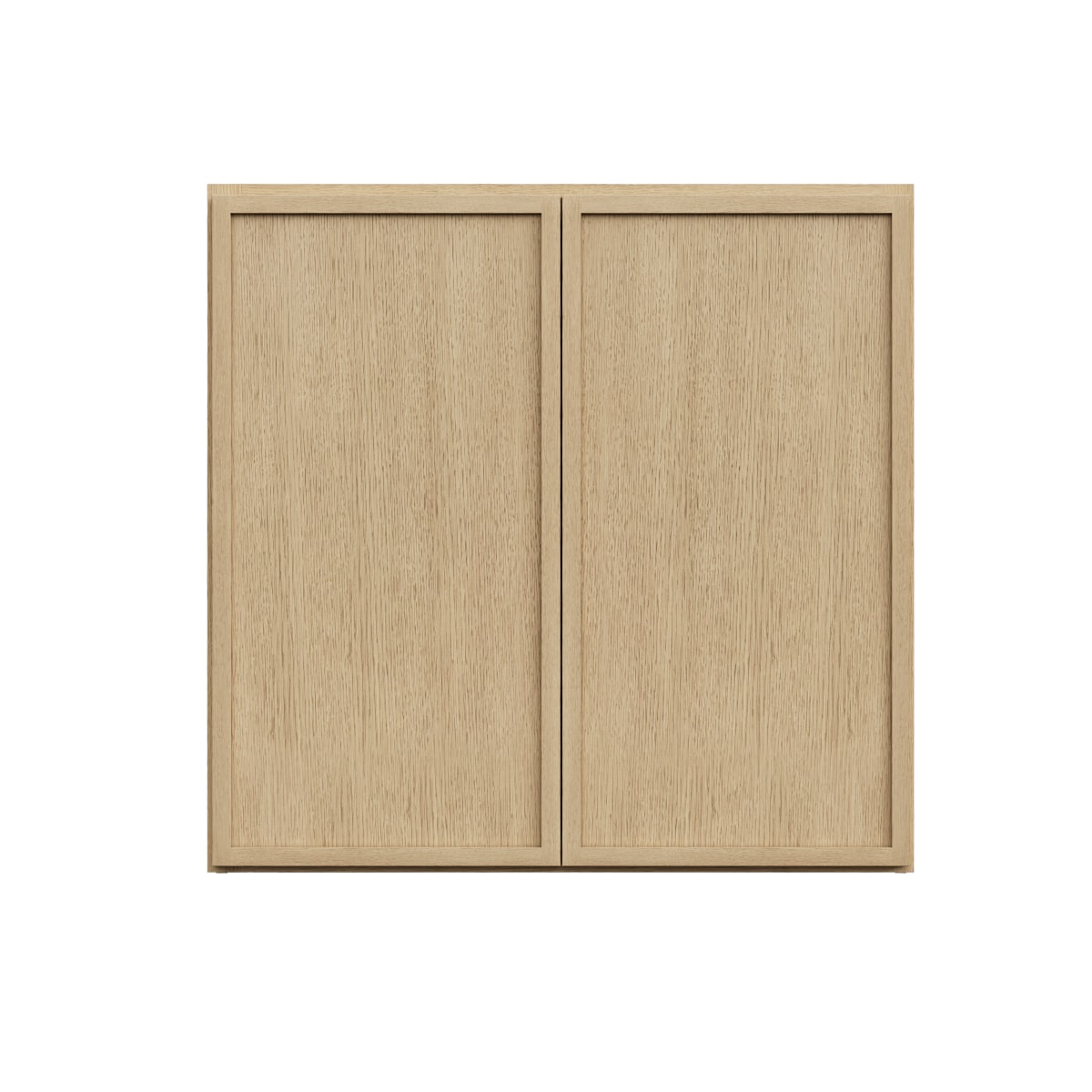 RELIABILT LS-SOK-W3030B Webster 30-in W x 30-in H x 12-in D White Oak Wall Ready to assemble (RTA) Plywood Cabinet Recessed Panel Slim shaker