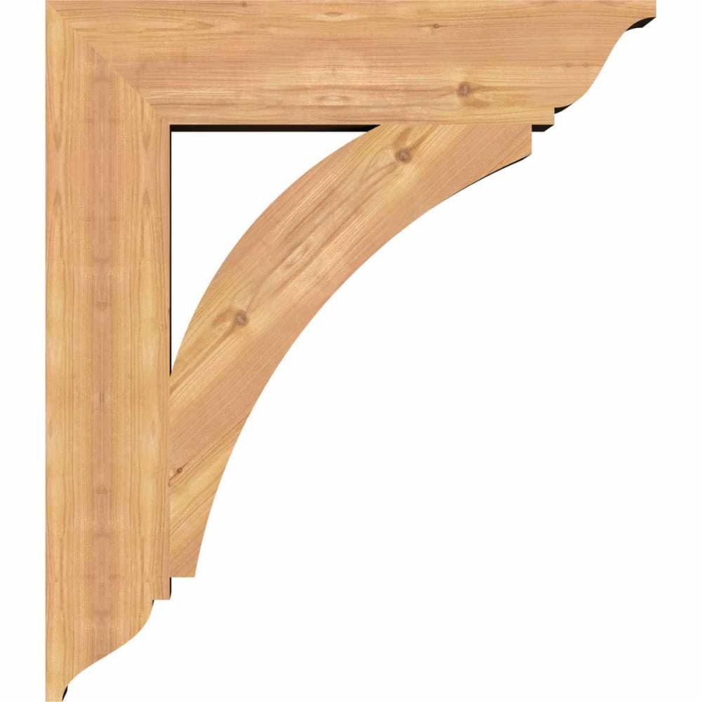 Ekena Millwork BKT06X28X32THR01SWR Exterior-Brackets-Braces - View #3