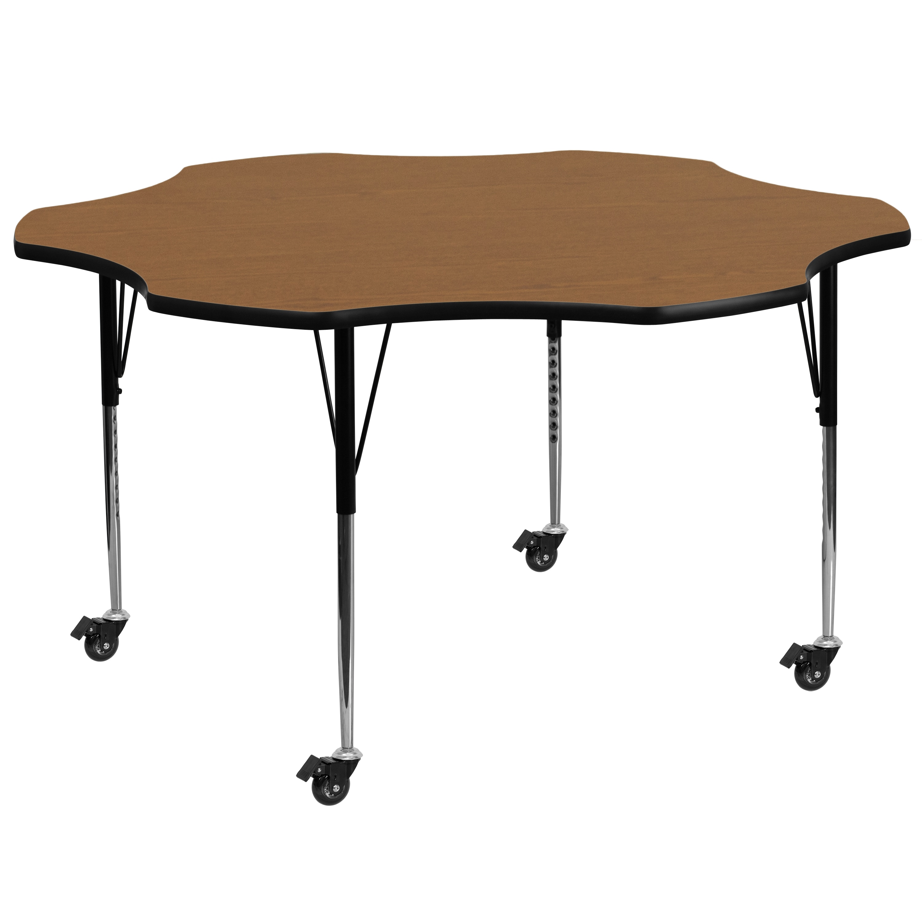 Flash Furniture 847254081672 Wren Oak Round Kid's Play Table