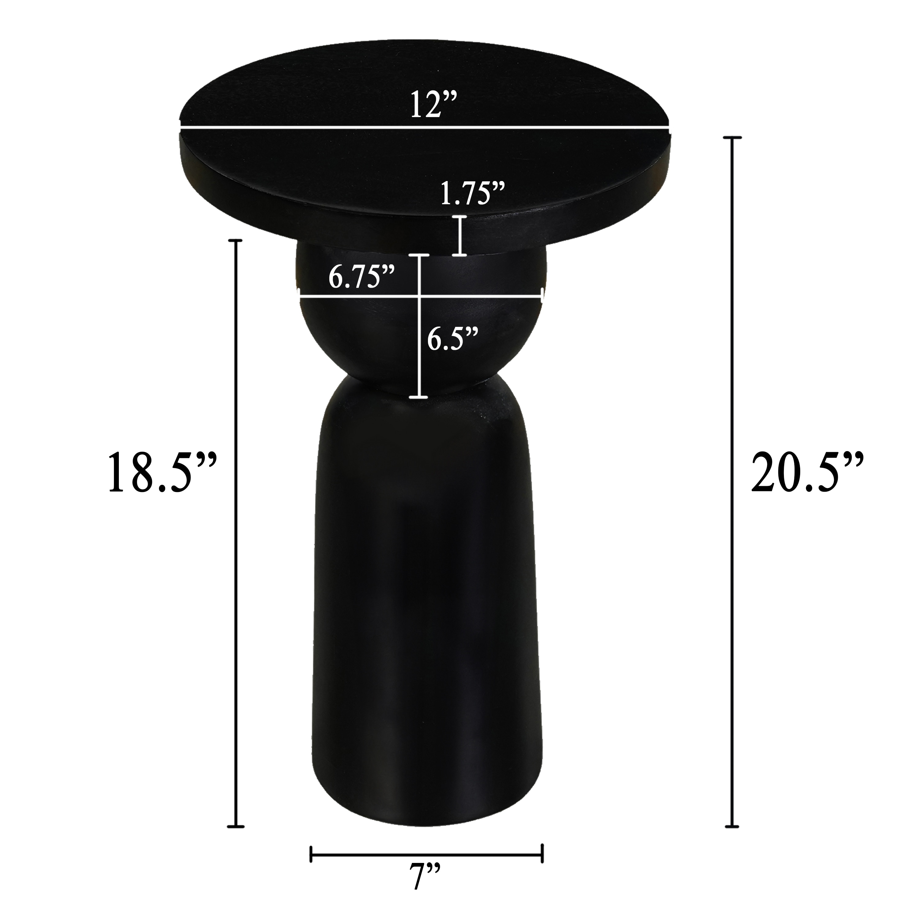 Benzara UPT-326719 End-Tables - View #6