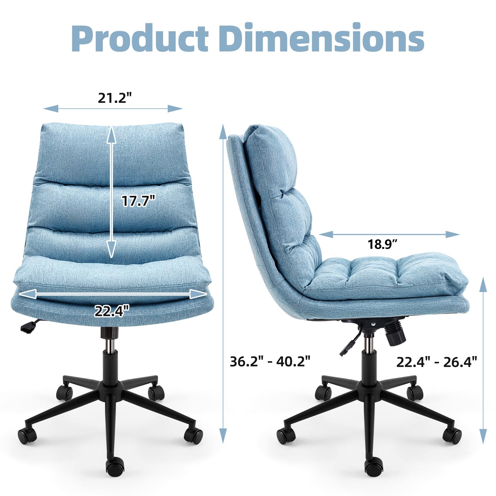 AECOJOY 13125BU-LS01 Office-Chairs - View #3