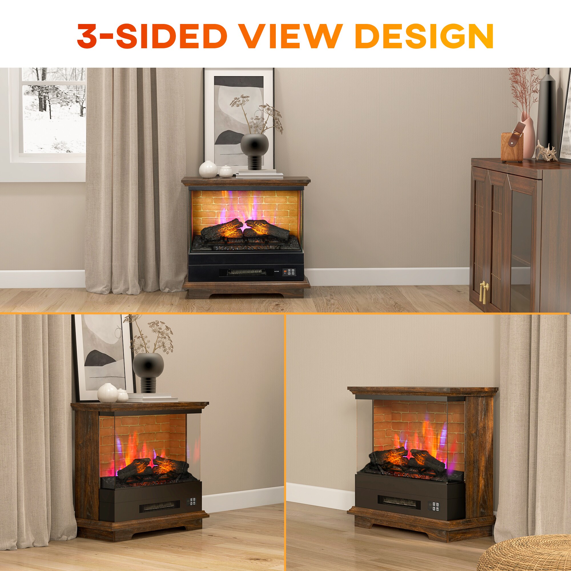 Tatayosi JJ-5P173996 Electric-Fireplaces - View #6