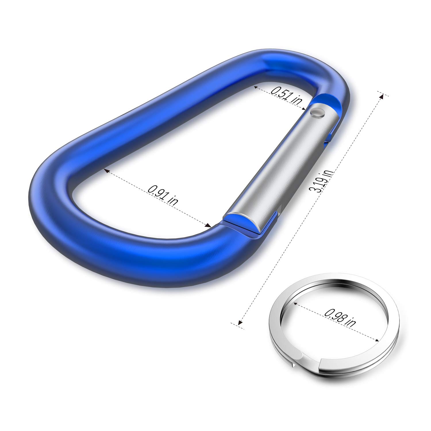 Aoibox LABSD32L carabiners - View #2