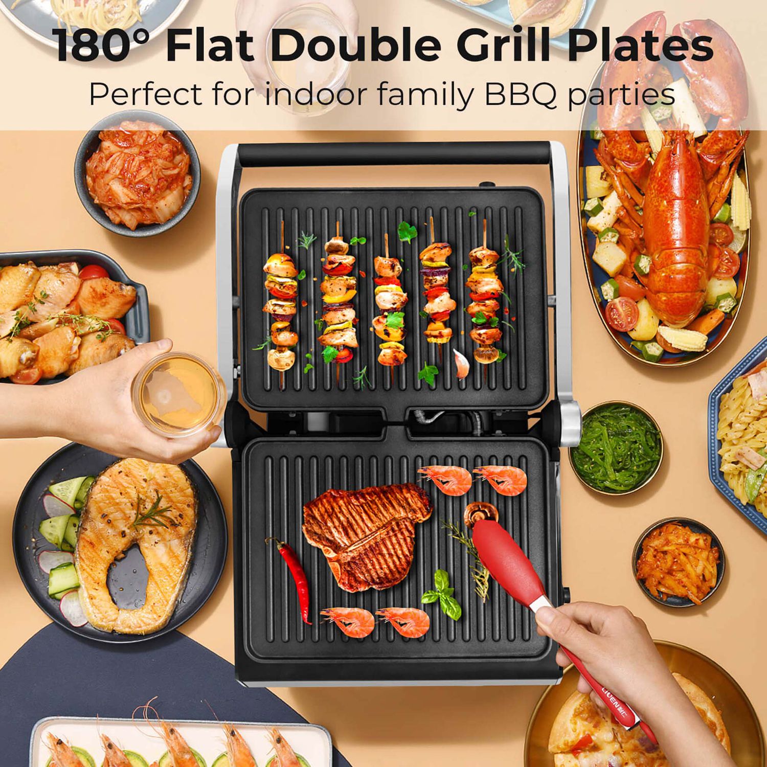 Costway CSHY005082 Indoor-Grills - View #3