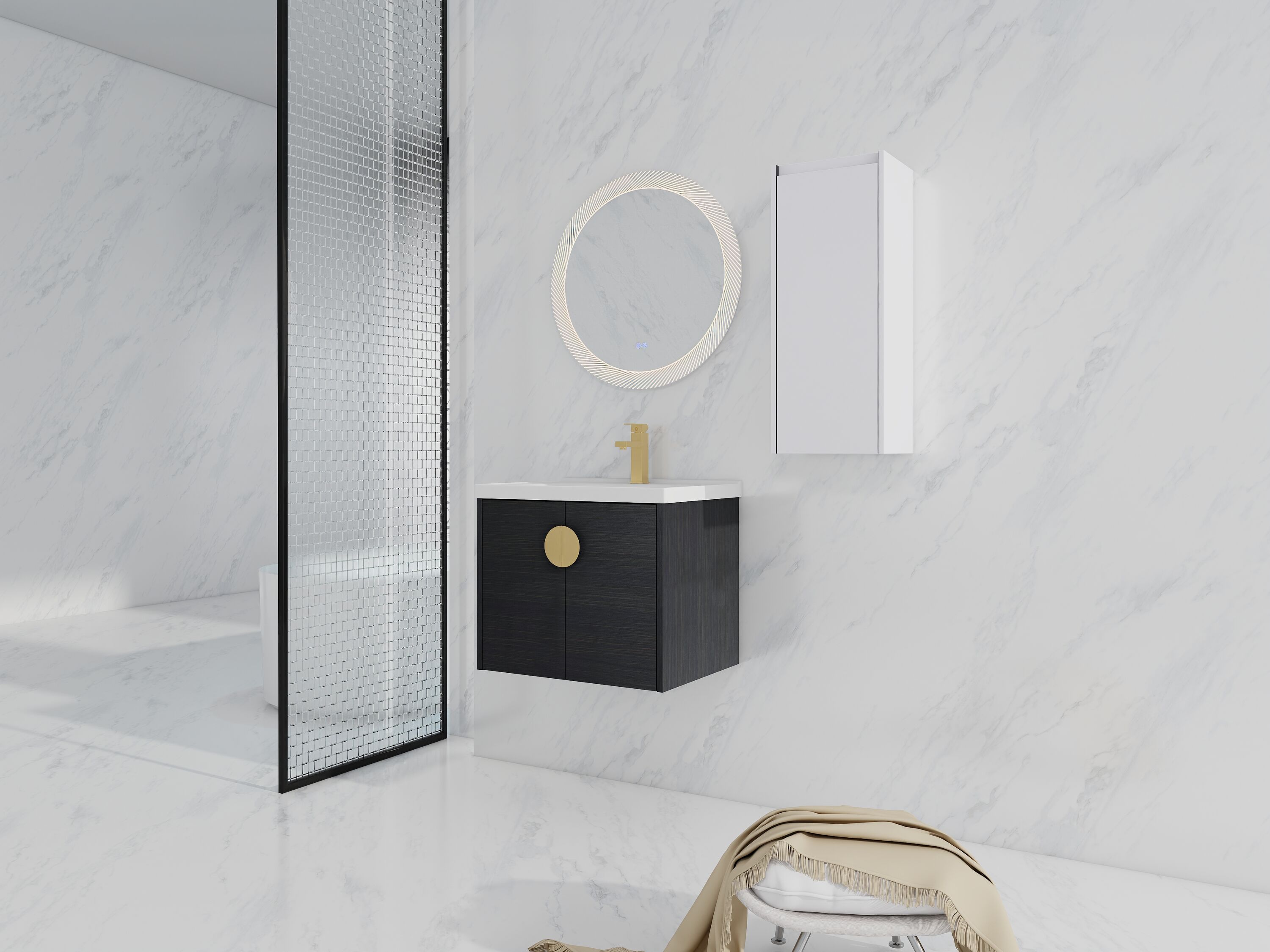 LOVMOR SF-J-W999S00326 Bath-Vanity-Combo - View #6