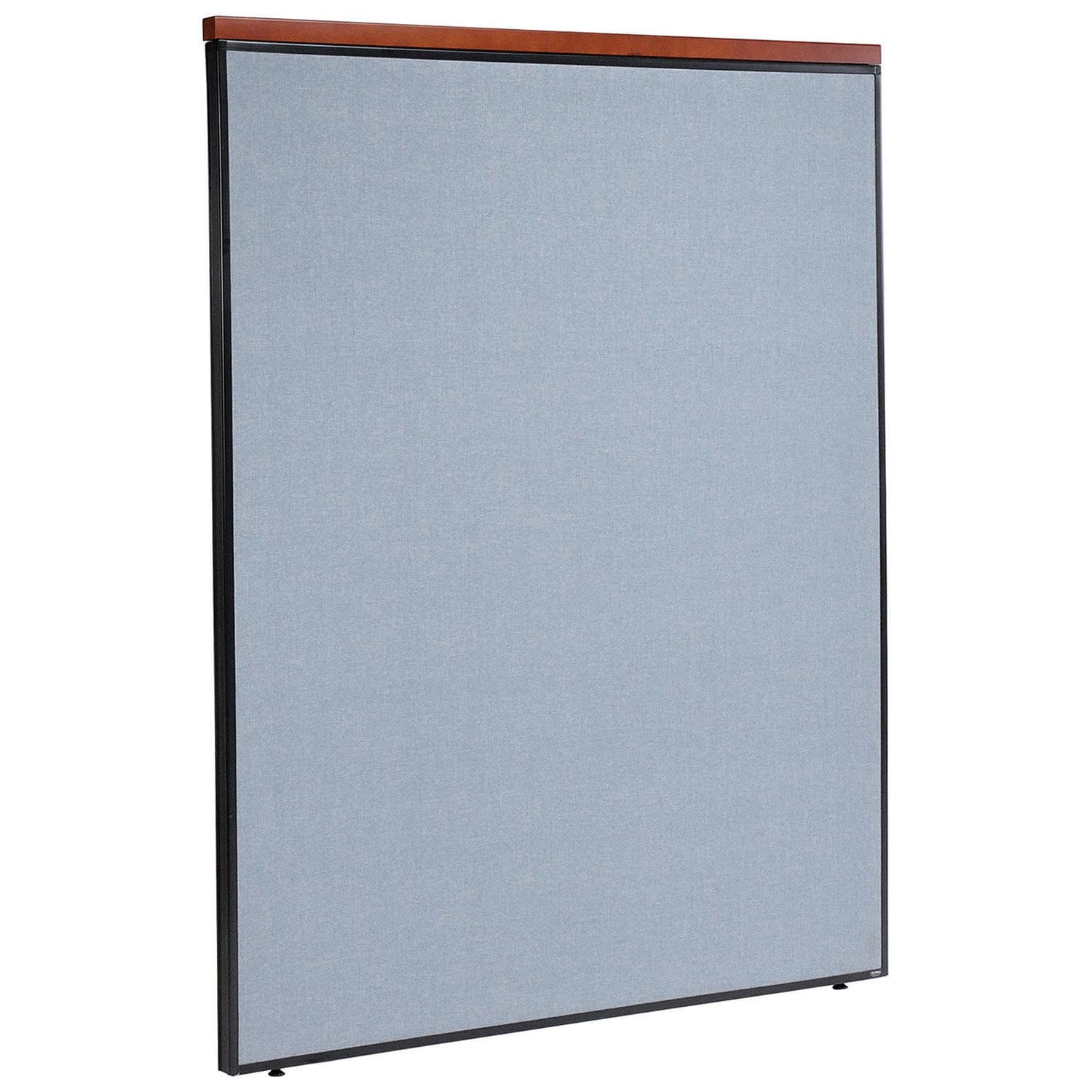 Global Industrial 277533BL 60-14-inW x 73-12-inH Deluxe Office Partition Panel Blue