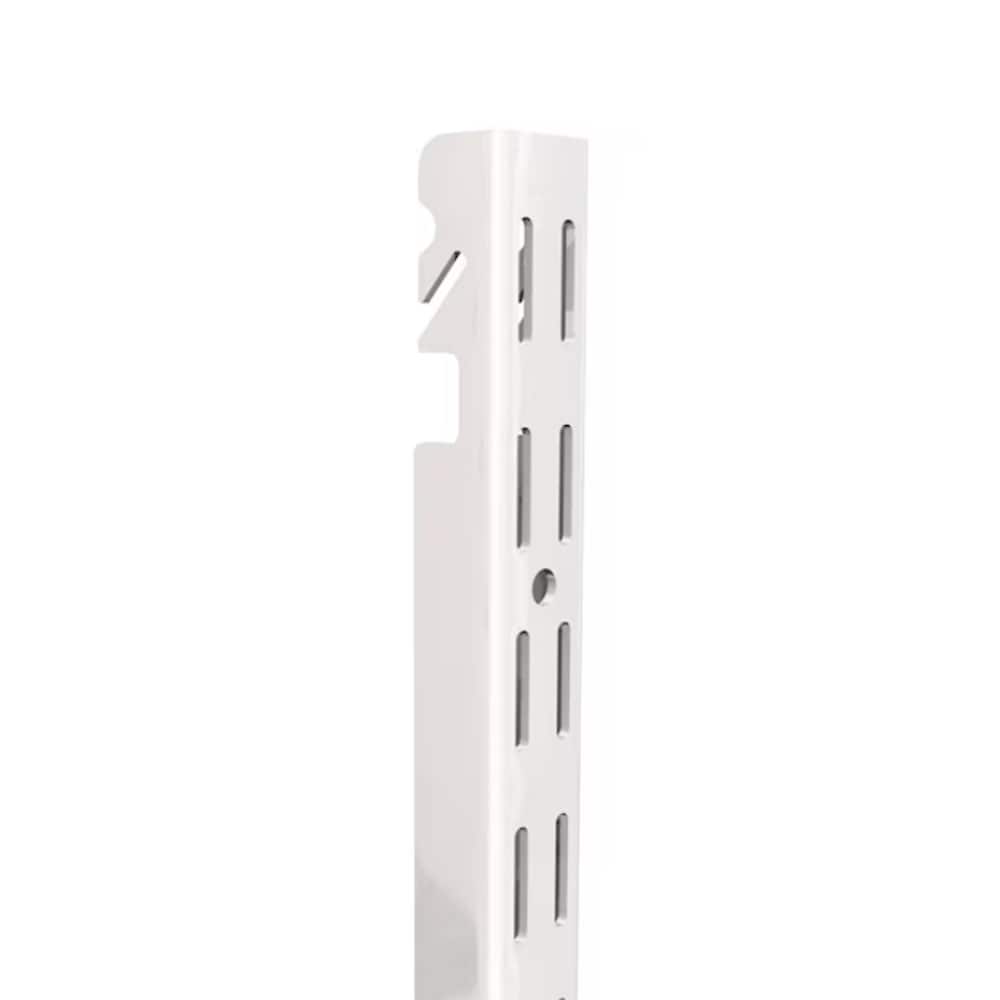 Project Source 49.13-in L x 0.87-in W x 0.67-in D White Shelf bracket