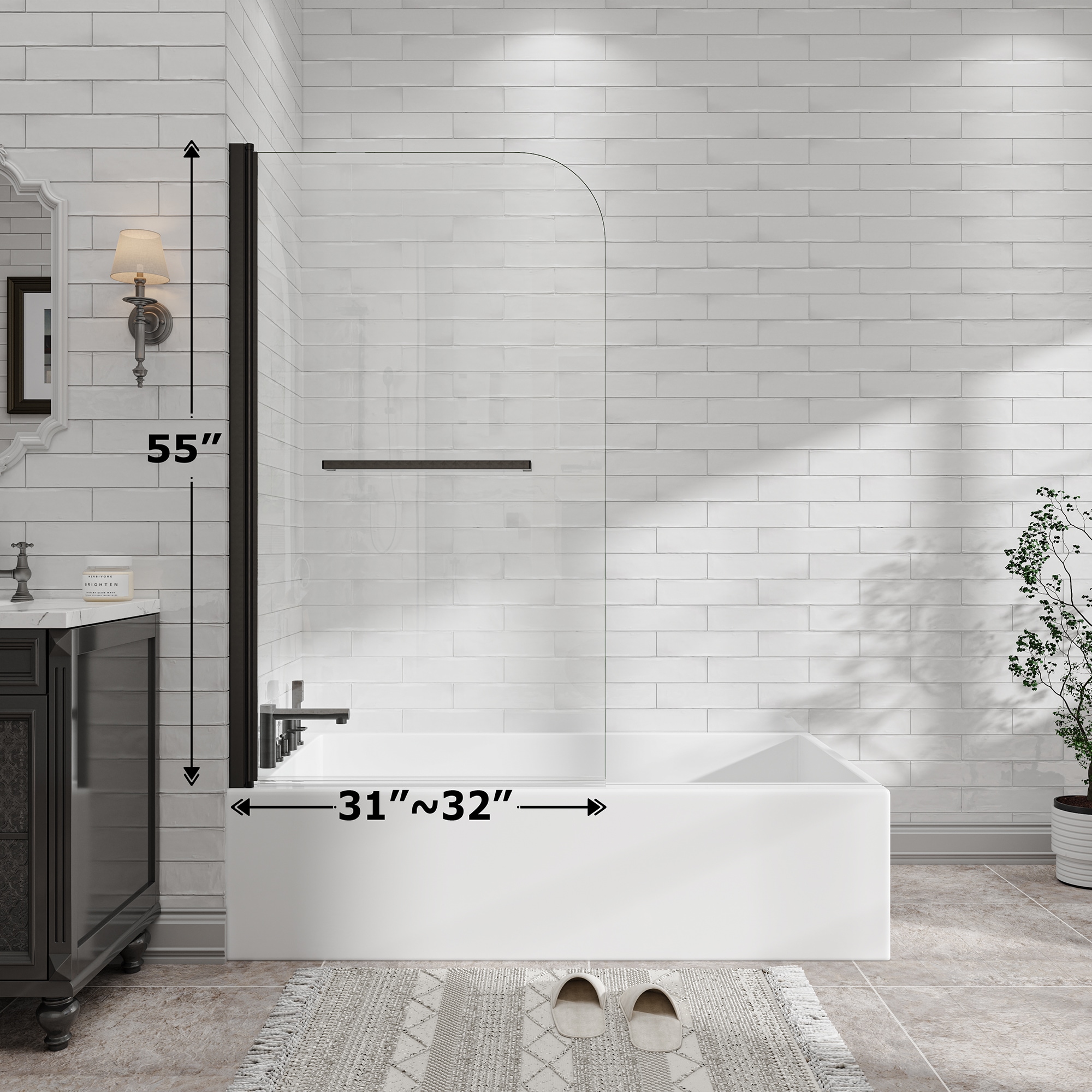 AAZJ JYS-W2517P431129 Shower-Doors - View #4