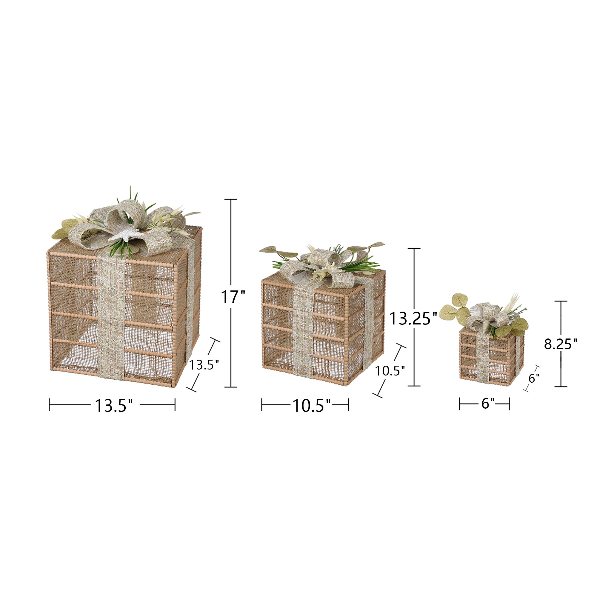 Holiday Living LW01-OXJE017AL/BL/CL Table-Christmas-Decorations - View #9