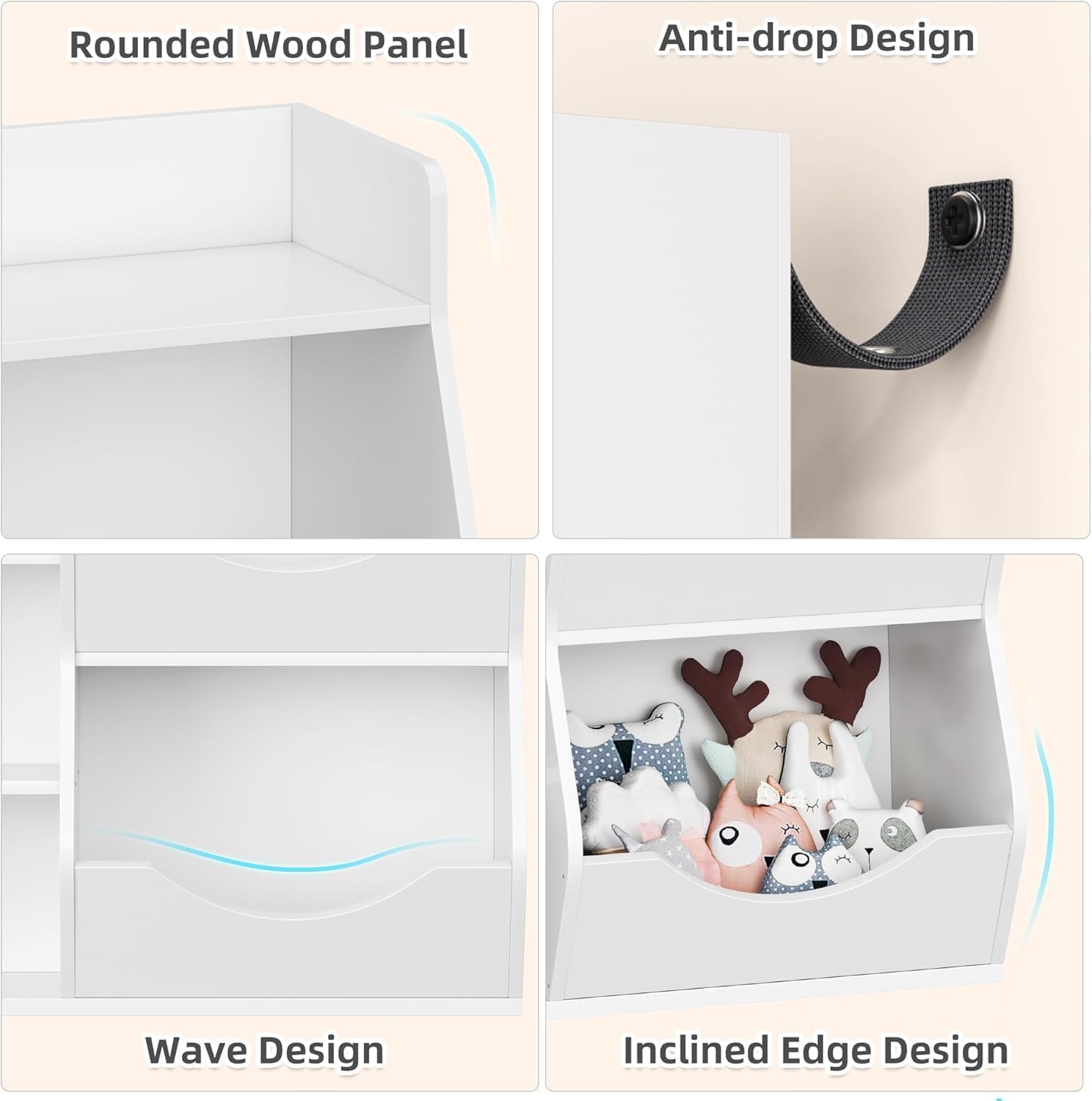 Qeetex DHZ-PHO-0Z5IR81N Kids-Bookcases - View #5