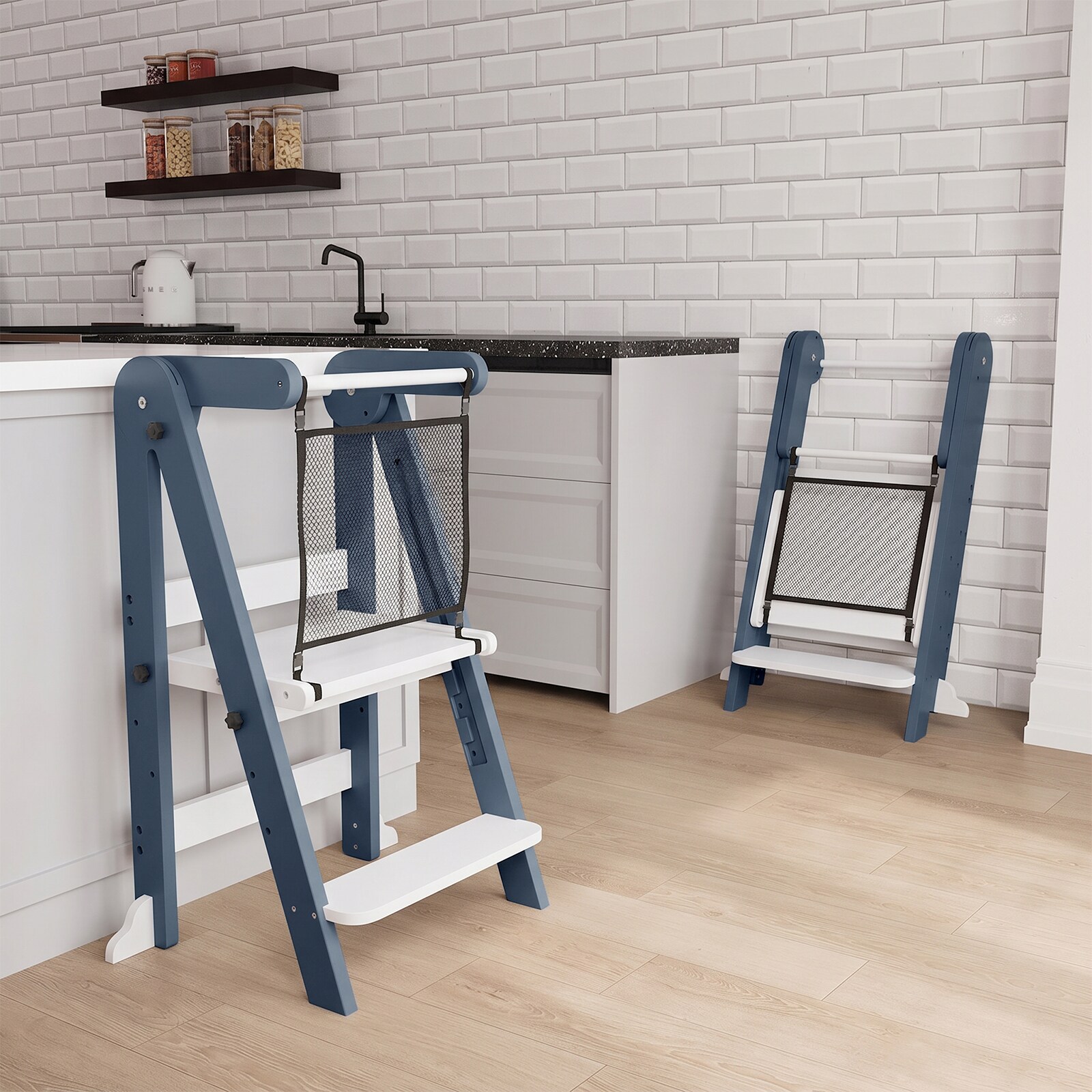 LOVMOR STEP STOOL-BLUE step - View #3