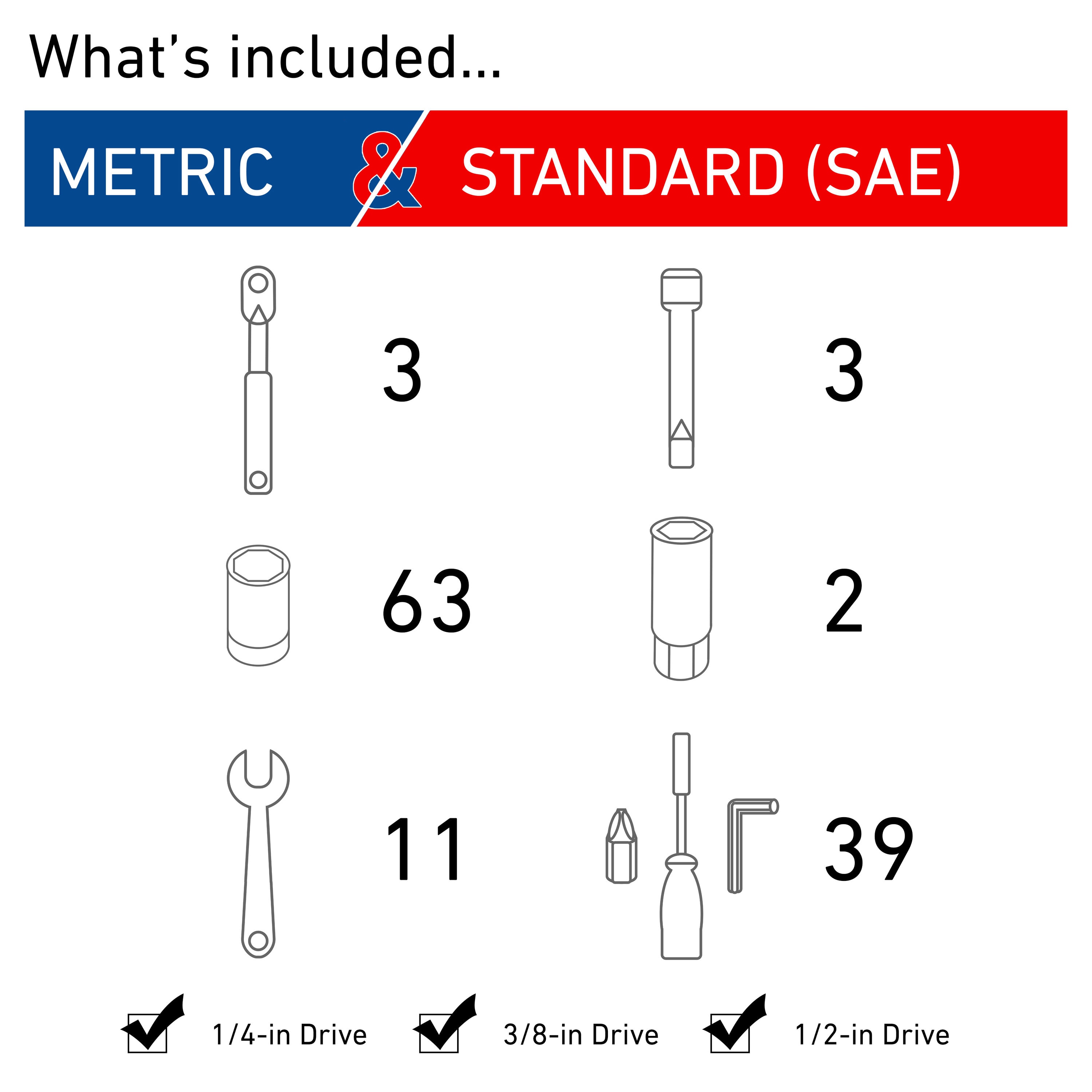 CRAFTSMAN CMMT12033 Mechanics-Tool-Sets - View #6