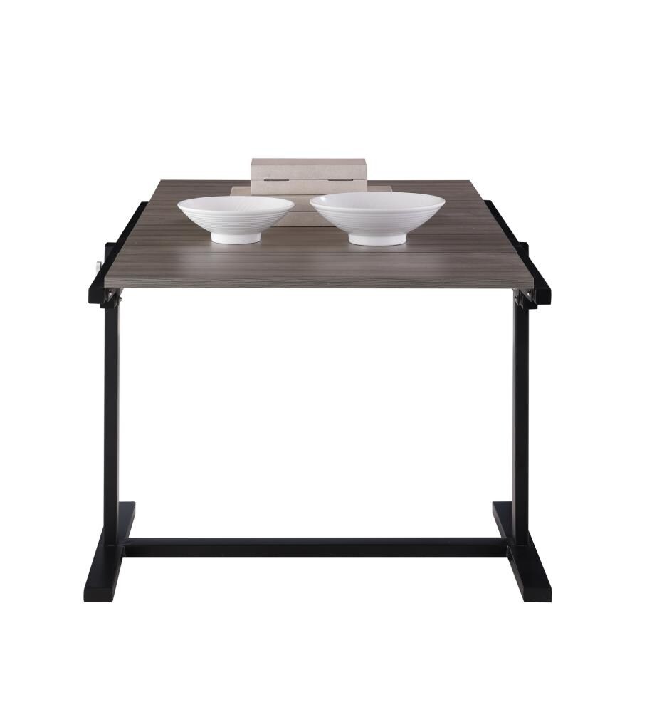 Chintaly Imports 8473-DT-GRY-VNR Dining-Tables - View #4