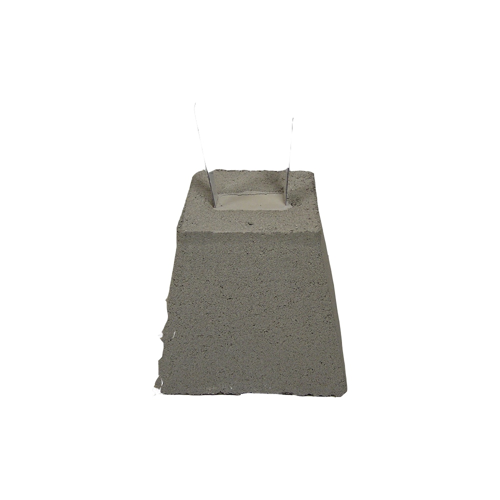  098064 12-in W x 10-in H x 12-in L Concrete Deck Block