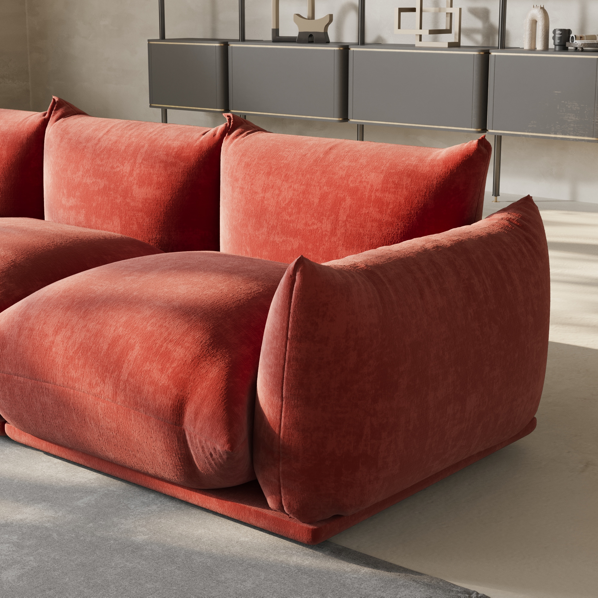 BuotiqHom DH-A-119OR-S4+3 Sofas-Loveseats - View #9