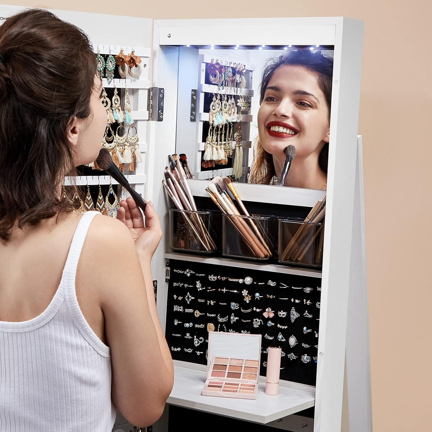 SONGMICS HOME JJC007W01 Jewelry-Armoires - View #5