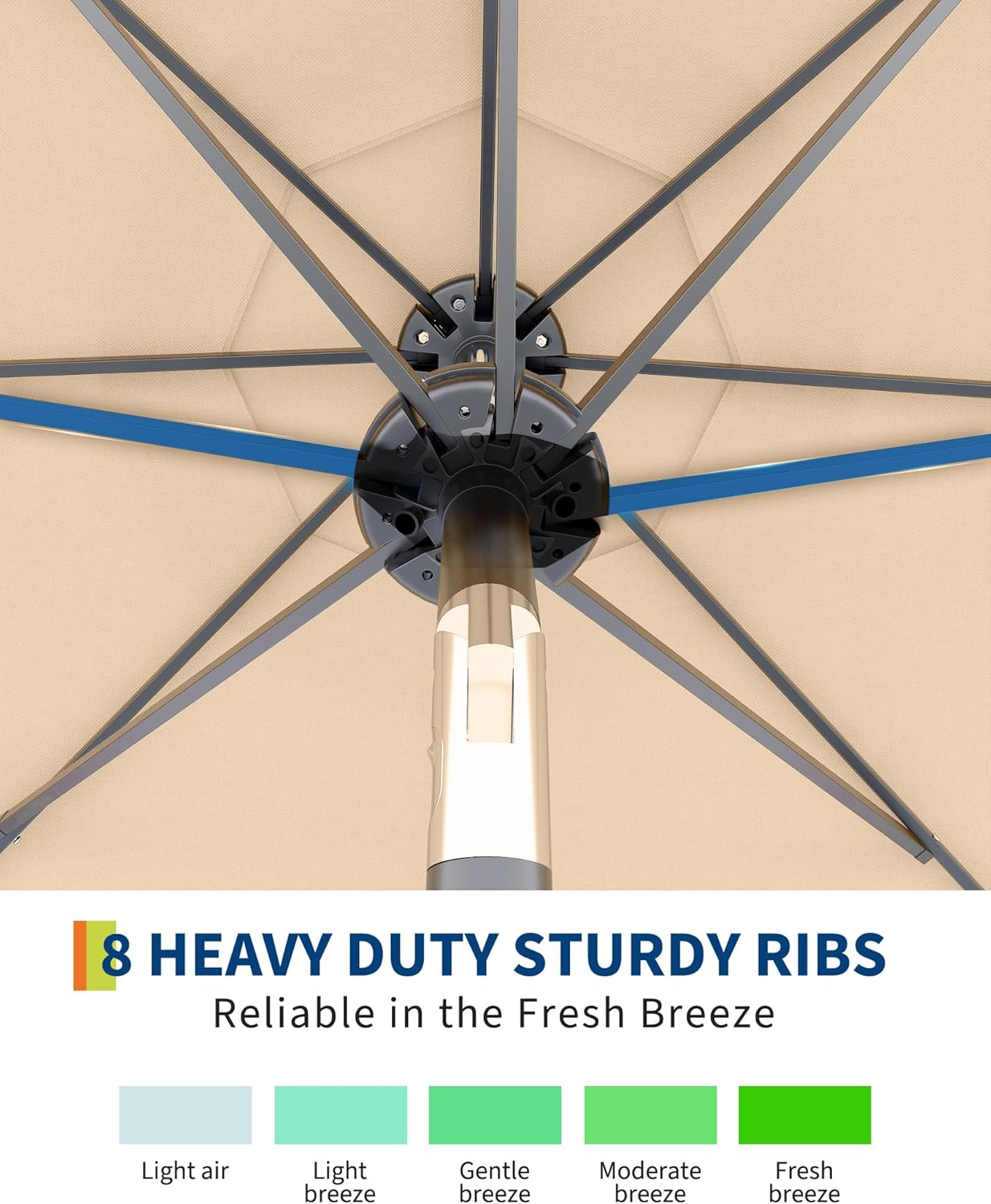 Qeetex PATIO-PPG6DYL Umbrellas-2 - View #4