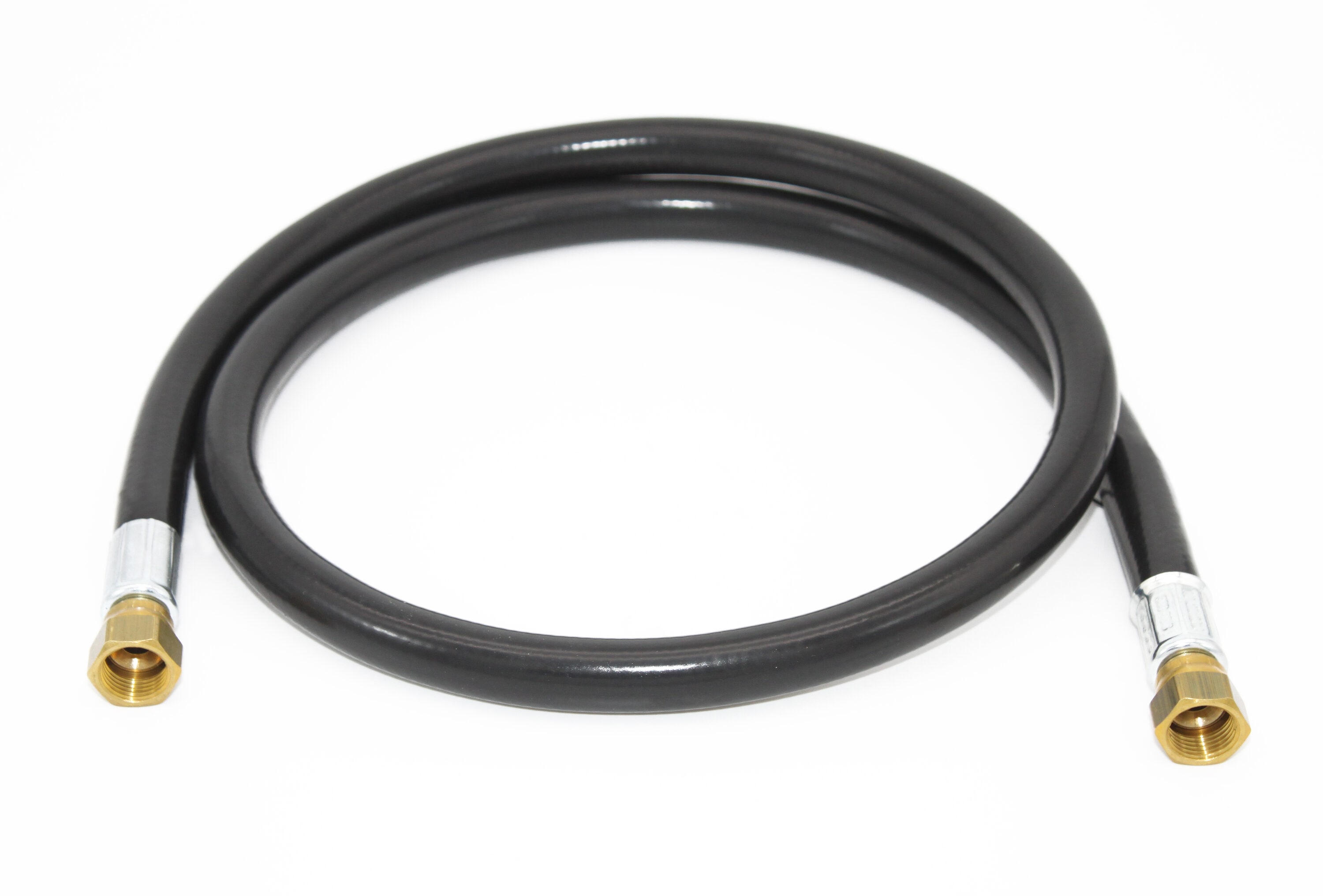 48"Thermo Rubber RV Slide Out Hose Assembly 3/8"ID 3/8-in Thermoplastic Propane hose