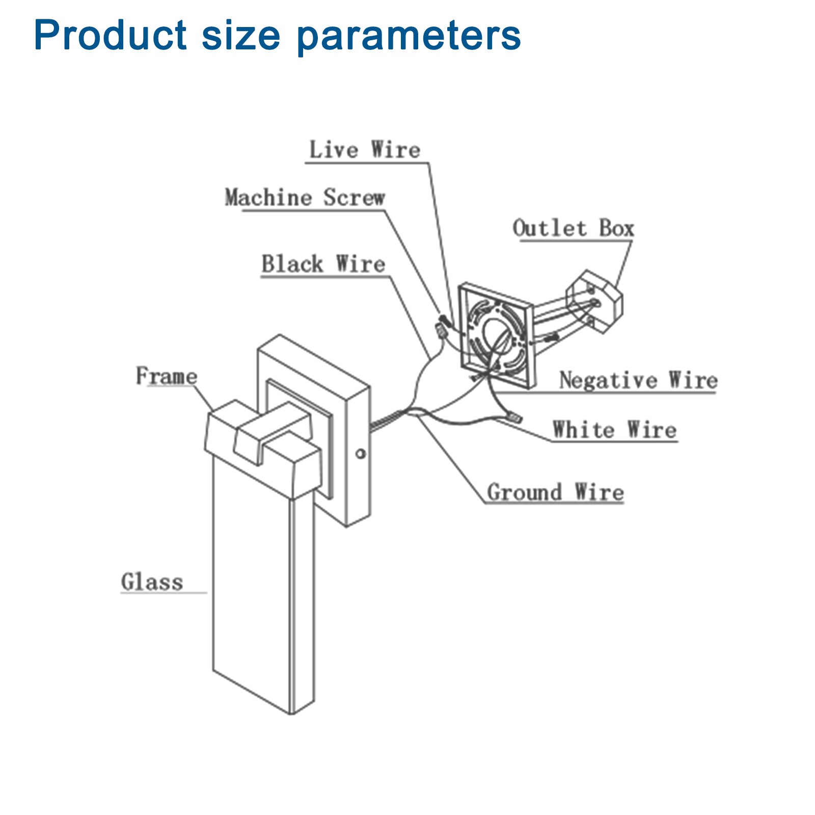 Kahomvis LIGHT-QPW1-34 Outdoor-Wall-Lighting - View #4