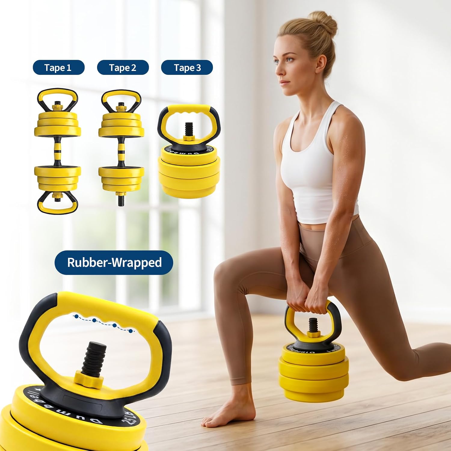 GAOMON CES-TCSE2YAB00K6 Barbells-Weight-Bars-Plates - View #6