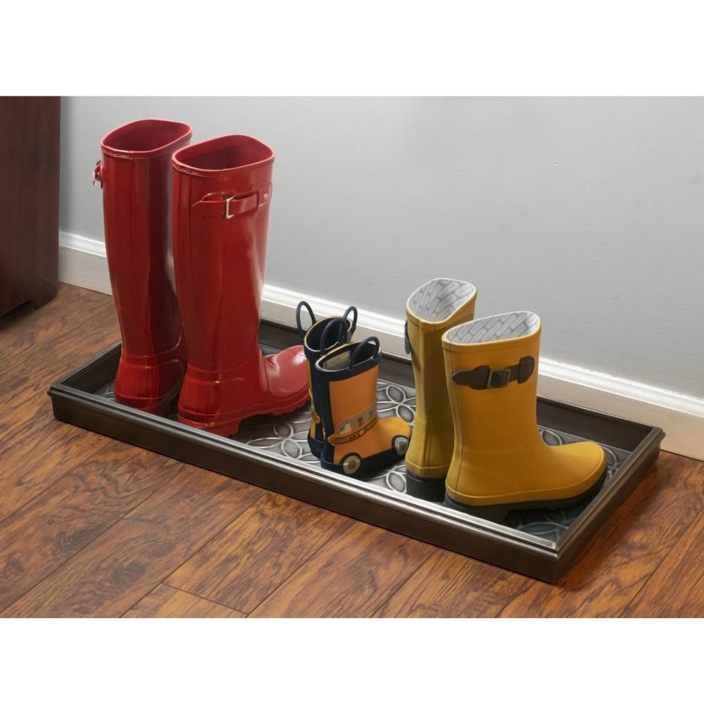 Boot Tray with Interior Grate