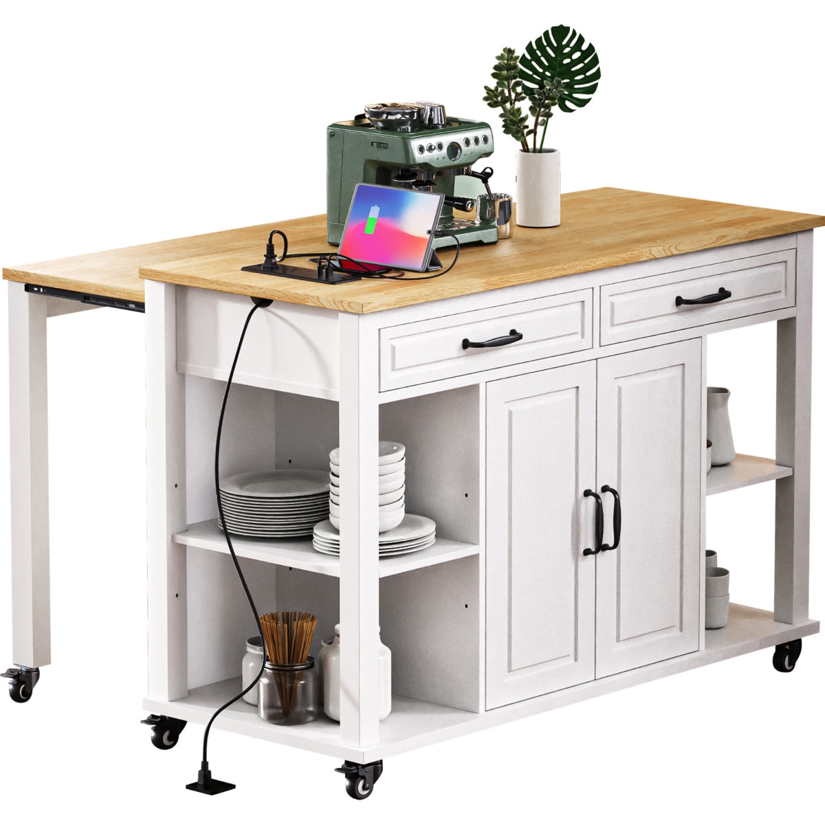 Streamdale Furniture N707P215327W Kitchen-Furniture - View #14