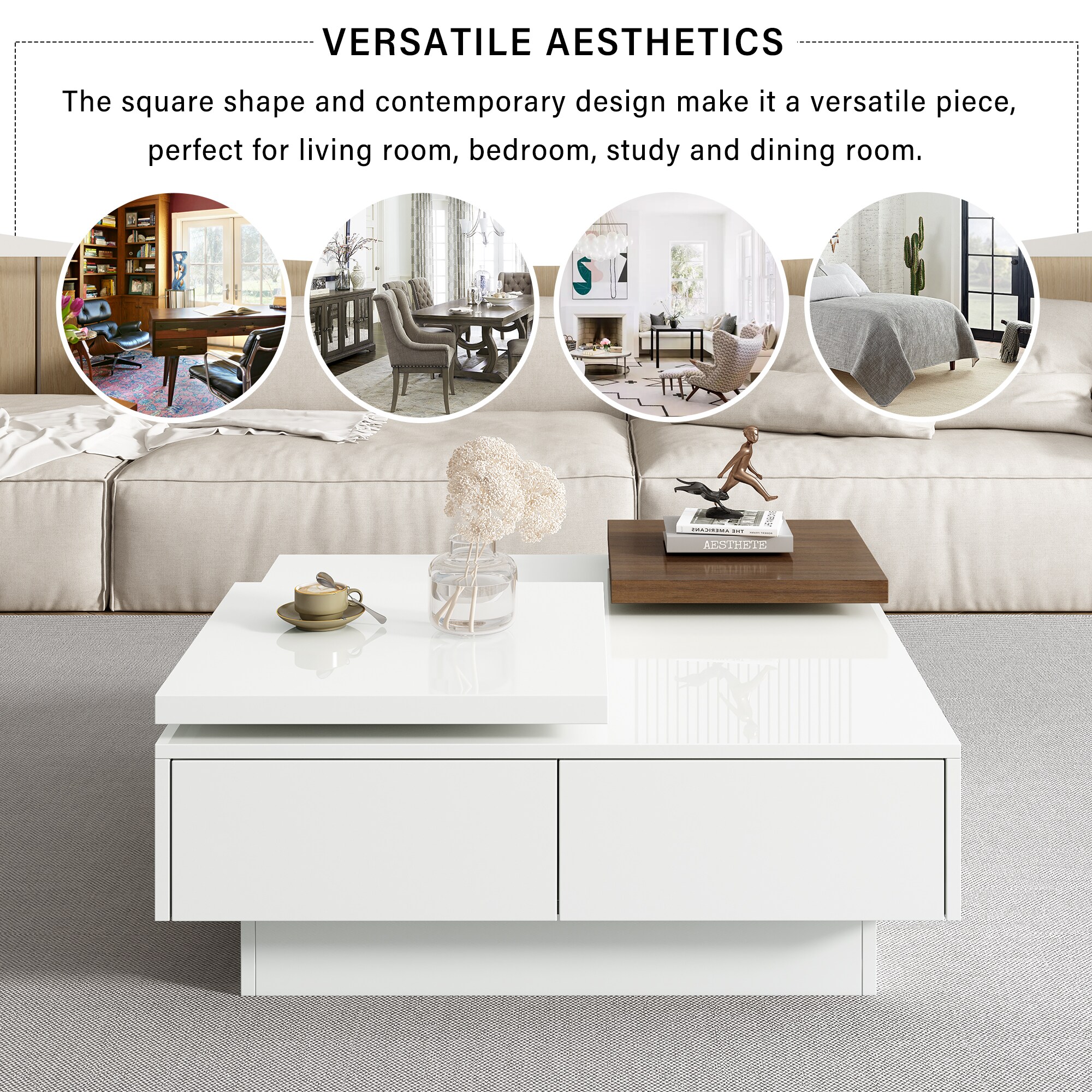 ModernLuxe L3P-WF324734AAK Coffee-Tables - View #5