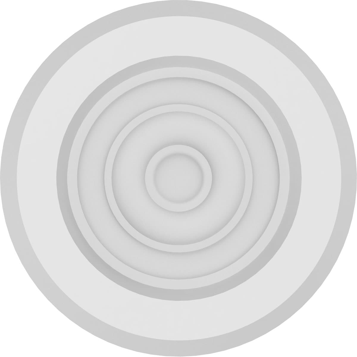 Ekena Millwork ROSP050X050X075GRY03 rosettes - View #2