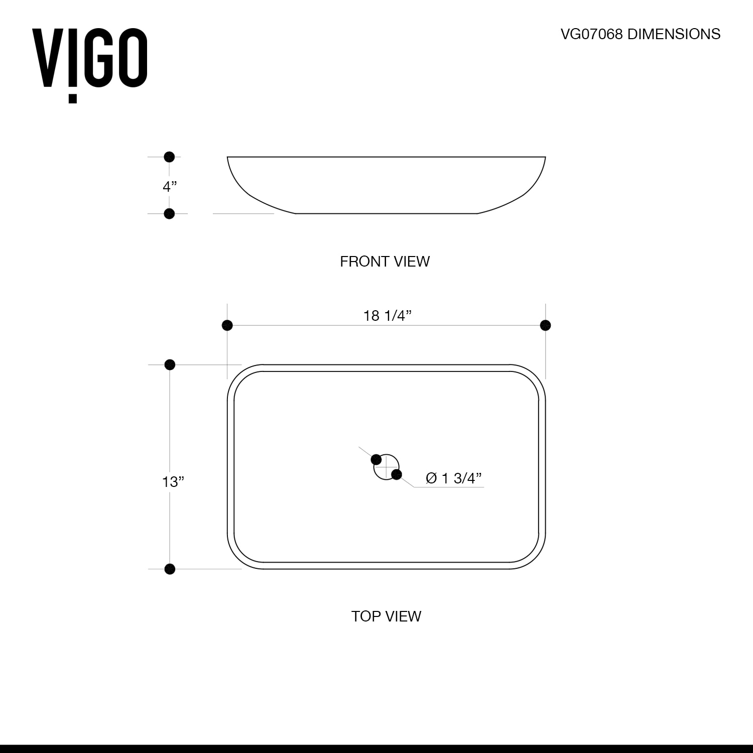 VIGO VGT1032 Bath-Sink - View #10