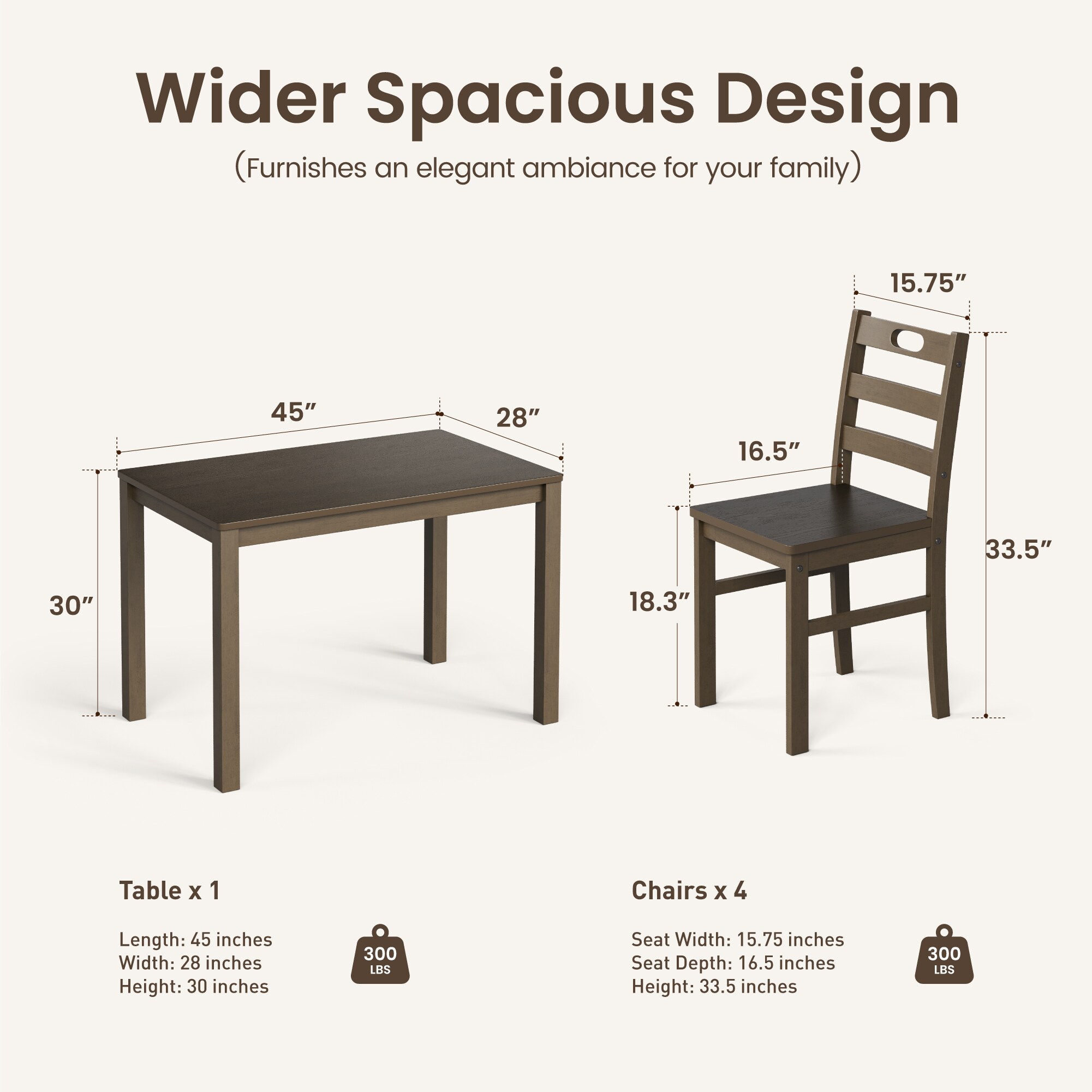 Sunshine Valley IF901-S01-GY Dining-Sets - View #10