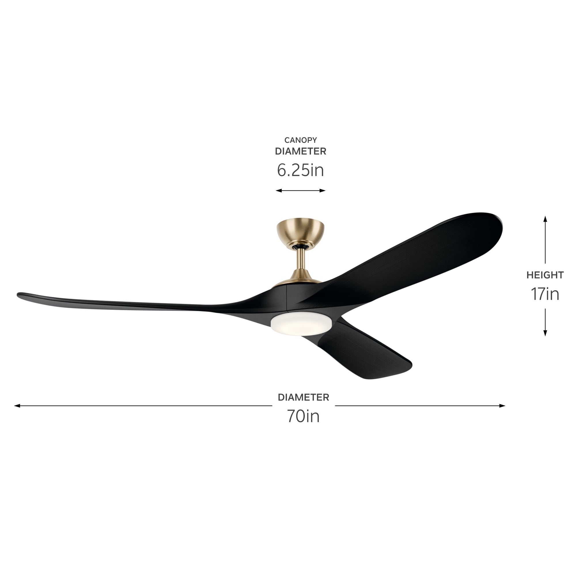 Kichler 310570CPZ Ceiling-Fans - View #8