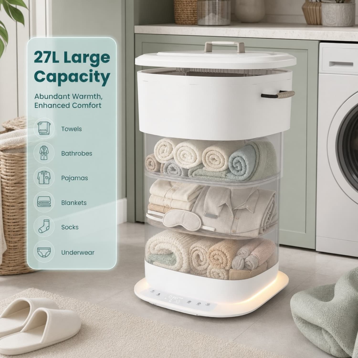 OGETFUUR L5ZQYA605BTW05 Towel-Warmers - View #2