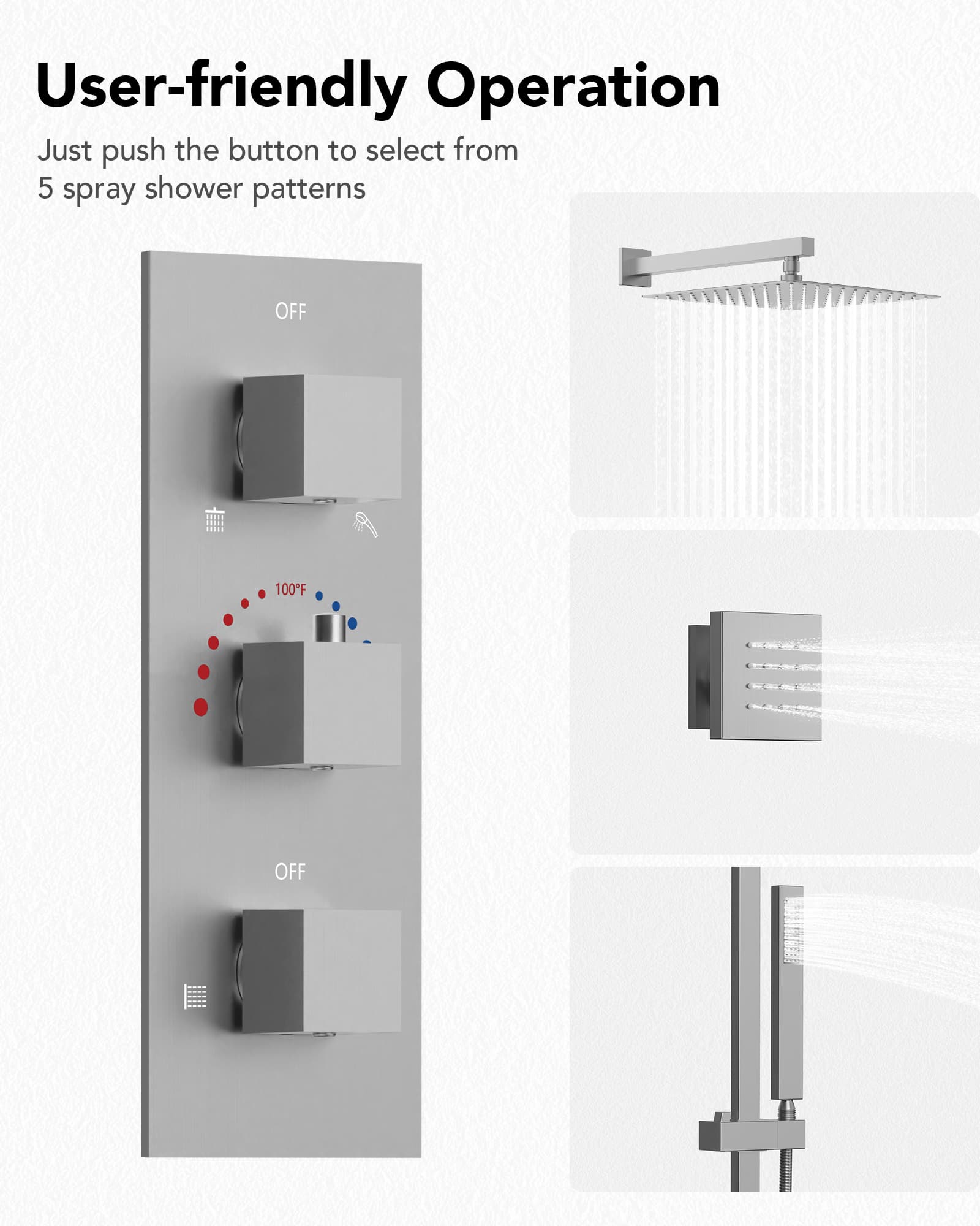 EVERSTEIN SFS-1016-NK12 Tub-Shower-Faucets - View #4